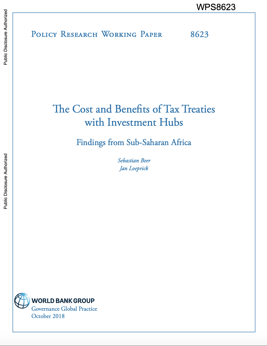 The Cost And Benefits Of Tax Treaties With Investment Hubs